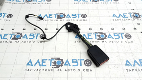 Black driver's seat belt latch for Porsche Macan 15-18, with wire