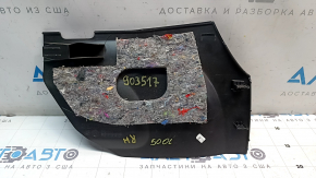 Fiat 500L 14 right side center console trim panel - black, scuffed