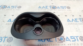 Fiat 500L 14 center console cup holders - black, for cigarette lighter