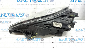 Right front headlight assembly for Porsche Macan 15-18, xenon, with units, for washer, adaptive, black