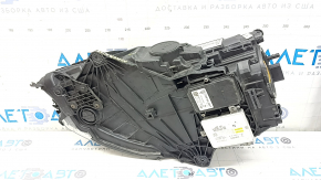 Right front headlight assembly for Porsche Macan 15-18, xenon, with units, for washer, adaptive, black