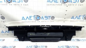 Audi Q5 8R 09-17 trunk opening trim, black with chrome, rubbed ends, rubbed