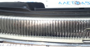 Audi Q5 8R 09-17 trunk opening trim, black with chrome, rubbed ends, rubbed