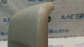 Rear center console trim for Toyota Prius V 12-14 beige, with cup holders, scratches