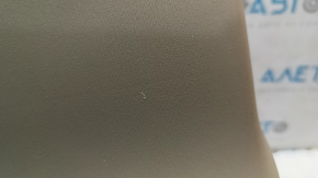 Rear center console trim for Toyota Prius V 12-14 beige, with cup holders, scratches