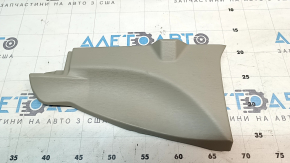Front left center console trim for Toyota Prius V 12-14 beige