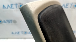 Toyota Prius V 12-14 armrest, beige, black cloth, dry-cleanable, scratches