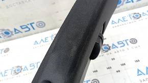 Right center pillar trim, belt, Porsche Macan 15-21, black fabric, scratches
