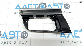 Front panel trim left Porsche Macan 15-18 black gloss