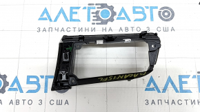 Front panel trim left Porsche Macan 15-18 black gloss