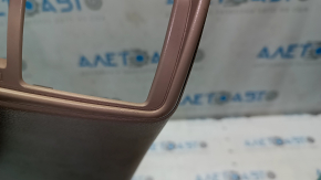 Nissan Rogue 14-20 rear center console trim, beige, minor scratches