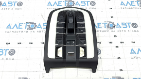 Porsche Macan 15-26 front light, black, for panoramic lights, Home Link, for parking sensors