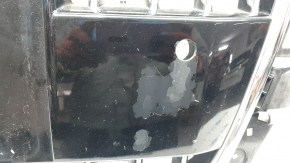 Audi Q5 8R 13-17 radiator grille, restyling for parking sensors, glossy, chrome, cracks, blistered paint, bumps on the chrome