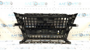 Audi Q5 8R 13-17 radiator grille, restyling for parking sensors, glossy, chrome, cracks, blistered paint, bumps on the chrome