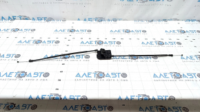 Porsche Macan 15-23 hood release lever under the hood with cables