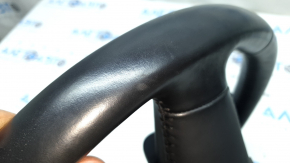 Audi Q5 8R 13-17 black leather steering wheel without buttons