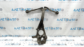 Front right axle for a Porsche Macan 15-26, gray caliper, with levers, dented bolt, torn silent blocks