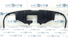 Porsche Macan 15-21 rear bumper lip trim, towbar-mounted, dented, torn, scratched