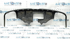 Porsche Macan 15-21 rear bumper lip trim, towbar-mounted, dented, torn, scratched