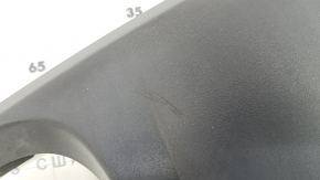 Porsche Macan 15-21 rear bumper lip trim, towbar-mounted, dented, torn, scratched