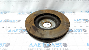 Front left brake disc for Porsche Macan 15-18 350/33mm, rusty