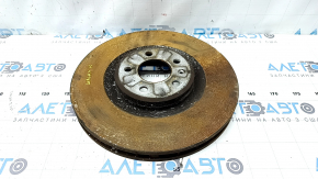 Front right brake disc for Porsche Macan 15-18, 350/33mm, rusty