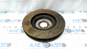 Front right brake disc for Porsche Macan 15-18, 350/33mm, rusty