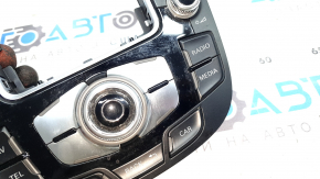 Audi Q5 8R 09-17 central panel control console with coin compartment, scratches
