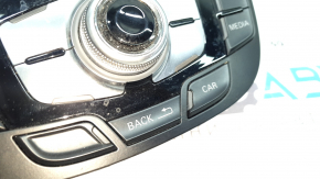 Audi Q5 8R 09-17 central panel control console with coin compartment, scratches