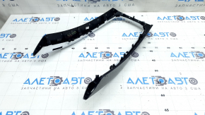 Audi Q5 8R 09-17 center console trim, walnut root wood, scratches