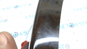 Audi Q5 8R 09-17 center console trim, walnut root wood, scratches