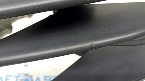 Left front bumper grille for Porsche Macan 15-18, complete, structure, broken fasteners, sand