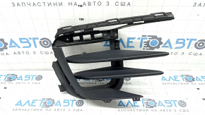 Right front bumper grille for Porsche Macan 15-18, complete, structure, broken fasteners