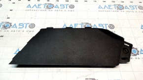 Chevrolet Volt 16 center console trim, right side, rear, black, scratches