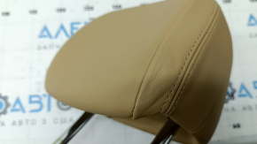 Rear left headrest Porsche Macan 15-18 beige leather, dented