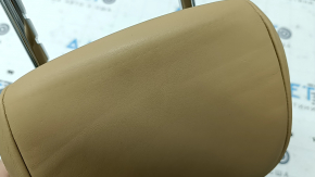Rear left headrest Porsche Macan 15-18 beige leather, dented