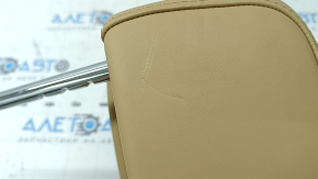 Rear right headrest Porsche Macan 15-18 beige leather, pressed