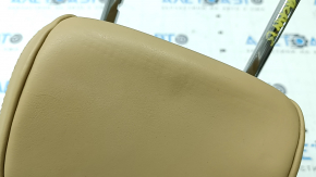 Rear right headrest Porsche Macan 15-18 beige leather, pressed