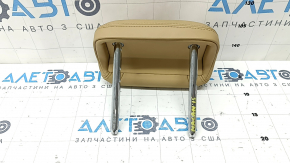 Rear central headrest Porsche Macan 15-18 leather beige