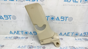 Right front rear pillar trim for Toyota Highlander 14-19, beige, scratches