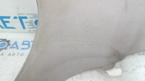 Right rear pillar trim, gray, Lexus ES300 ES330, needs cleaning, scratches, broken mount