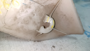 Right rear pillar trim, gray, Lexus ES300 ES330, needs cleaning, scratches, broken mount