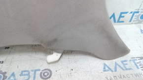 Left rear pillar trim, gray, Lexus ES300 ES330, needs cleaning, scratches