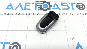 Porsche Macan 15-18 ignition key, black with chrome, scratches