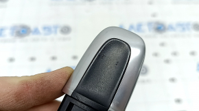Porsche Macan 15-18 ignition key, black with chrome, scratches