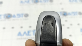 Porsche Macan 15-18 ignition key, black with chrome, scratches