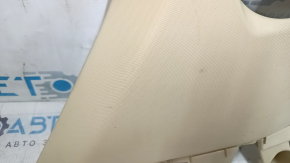 Left rear pillar trim for Toyota Highlander 14-19, beige, scratches