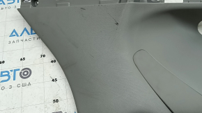 Right rear pillar trim for Acura MDX 14-20, gray, under the tweeter, scratches, needs cleaning