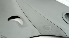 Right rear pillar trim for Acura MDX 14-20, gray, under the tweeter, scratches, needs cleaning