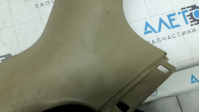 Left rear pillar trim for Lexus RX300 98-00, beige, needs cleaning, worn